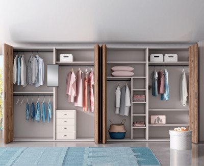 Armoire à 8 portes pliantes