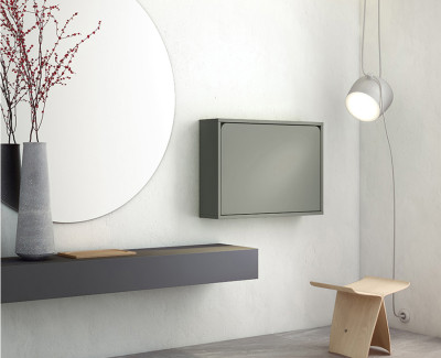 Bureau mural rabattable